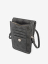Guess Guess PU 4G Триъгълна чанта за телефон с лого Guess PU 4G Black
