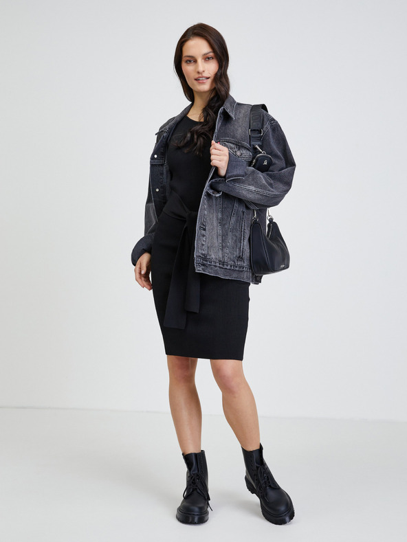 Guess Черна рокля Guess Annie