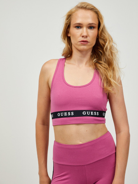 Guess Розов спортен сутиен Guess Aline