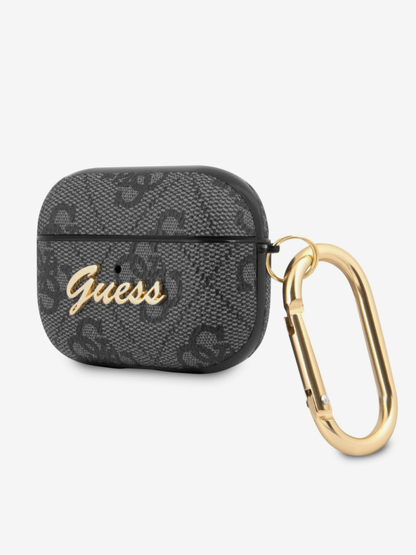 Guess 4G Script PC/PU AirPods Pro Black Калъф