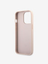 Guess Guess PU 4G Metal Logo Back Cover за iPhone 13 Pro Pink