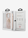 Guess Guess PU 4G Metal Logo Back Cover за iPhone 13 Pro Pink