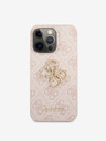 Guess Guess PU 4G Metal Logo Back Cover за iPhone 13 Pro Max Pink