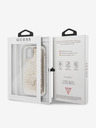 Guess Glitter Hearts Zadní Kryt pro iPhone 11 Gold Калъф за телефон