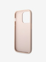 Guess Guess PU 4G Metal Logo Back Cover за iPhone 15 Pro Pink