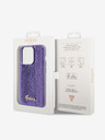 Guess Guess Sequin Script Logo Back Cover за iPhone 14 Pro Purple