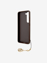 Guess Guess 4G Заден капак с чар за Samsung Galaxy S23 Brown