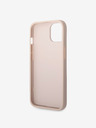 Guess Guess PU 4G Metal Logo Back Cover за iPhone 14 Pink