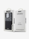 DKNY PU кожа с повтарящ се модел на джоб за карта за iPhone 14 Pro Max Black DKNY