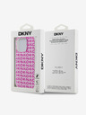 DKNY PC/TPU заден капак с повтаряща се шарка за iPhone 15 Pro Max Pink DKNY