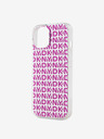 DKNY PC/TPU заден капак с повтаряща се шарка за iPhone 15 Pink DKNY