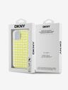 DKNY Заден капак от PC/TPU с повтаряща се шарка за iPhone 15 Yellow DKNY