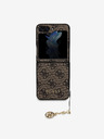 Guess Guess Заден капак 4G Charm за Samsung Galaxy Z Flip 5 Brown