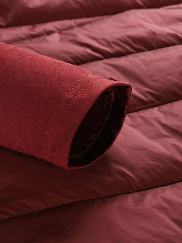 ALPINE PRO Червена дамска зимна рокля с висока температура ALPINE PRO OMERA