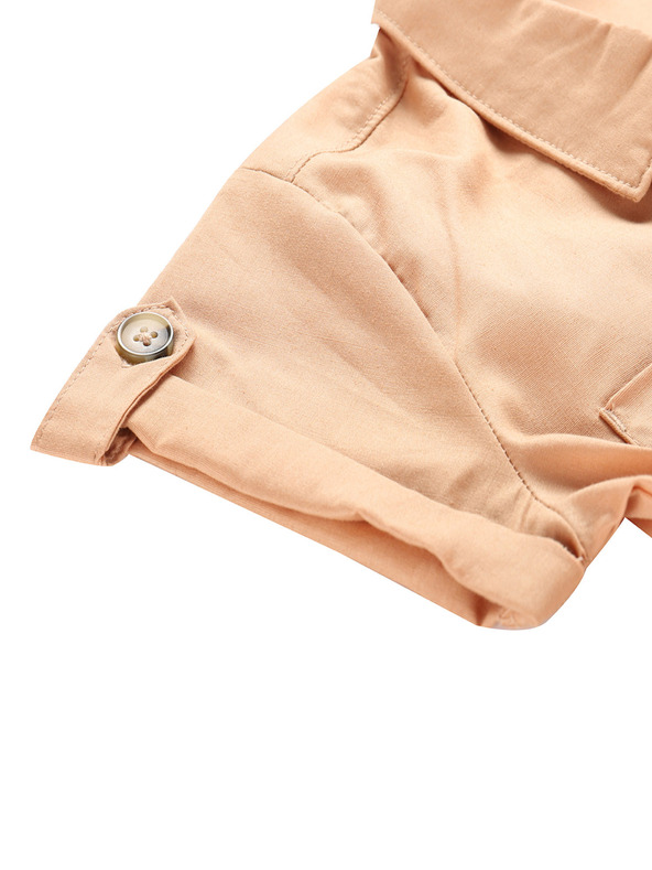 NAX Кафява рокля за момичета NAX Erfo