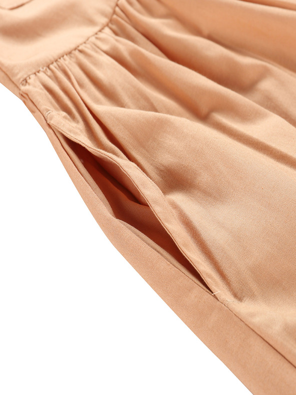 NAX Кафява рокля за момичета NAX Erfo