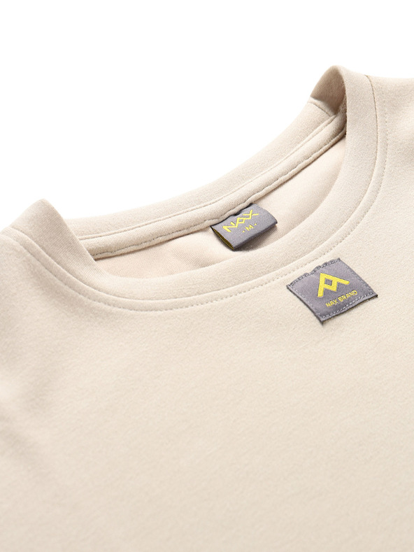 NAX Светлокафяв дамски суитчър NAX Seta