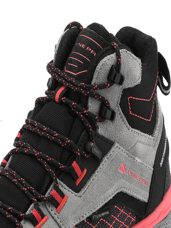 ALPINE PRO Сива дамска outdoor обувка с мембрана PTX Alpine Pro Zerne