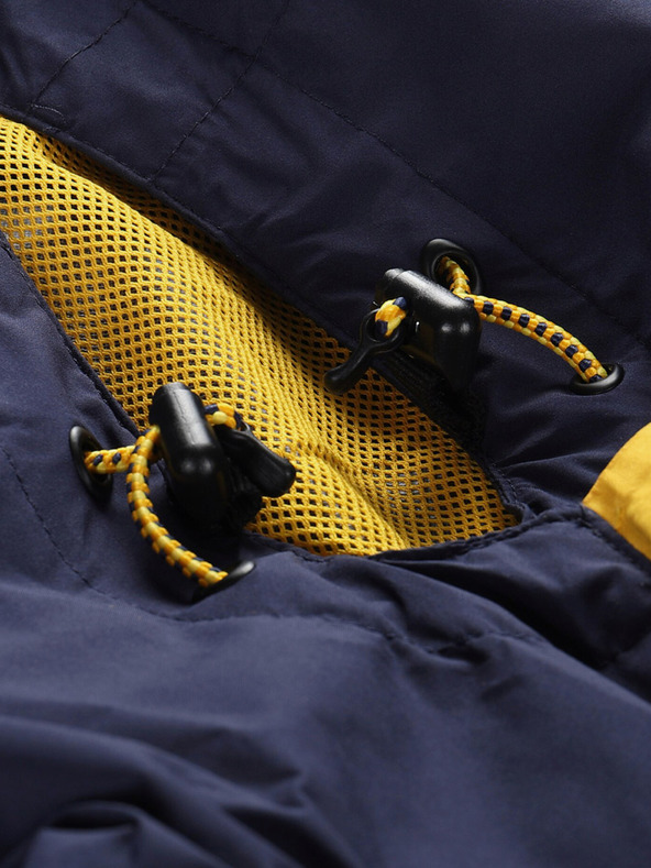 ALPINE PRO Черно-жълто дамско яке PTX Alpine Pro Norema с мембрана