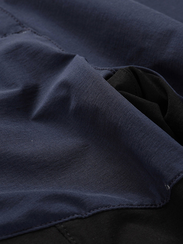 ALPINE PRO Alpine Pro Akana Blue Дамски софтшел панталони с DWR покритие