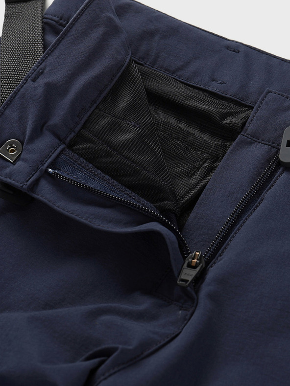 ALPINE PRO Alpine Pro Akana Blue Дамски софтшел панталони с DWR покритие