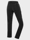 ALPINE PRO Черни дамски софтшел панталони с DWR обработка Alpine Pro Akana