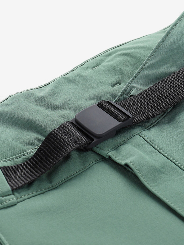 ALPINE PRO Зелени мъжки софтшел панталони Alpine Pro Akan