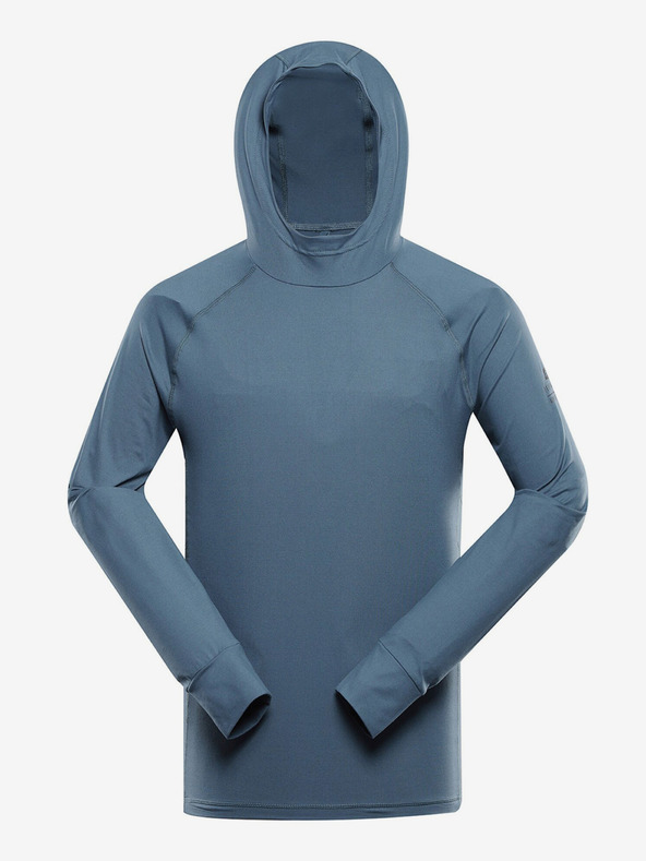 ALPINE PRO Син мъжки бързосъхнещ суитшърт Alpine Pro Izar