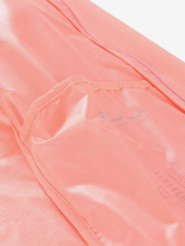 ALPINE PRO Дамско ултралеко яке с мембрана ALPINE PRO SPINA неонова сьомга