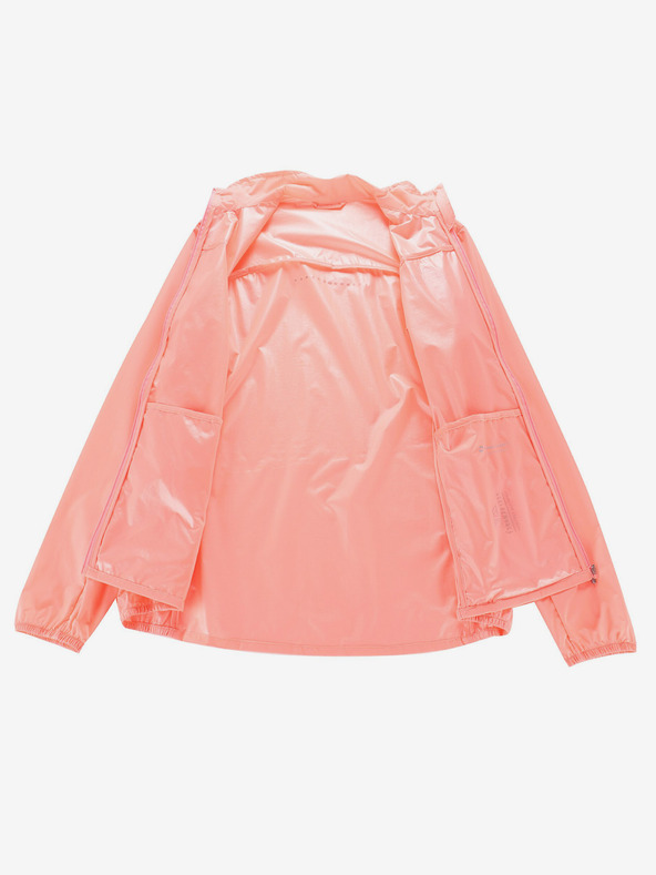 ALPINE PRO Дамско ултралеко яке с мембрана ALPINE PRO SPINA неонова сьомга