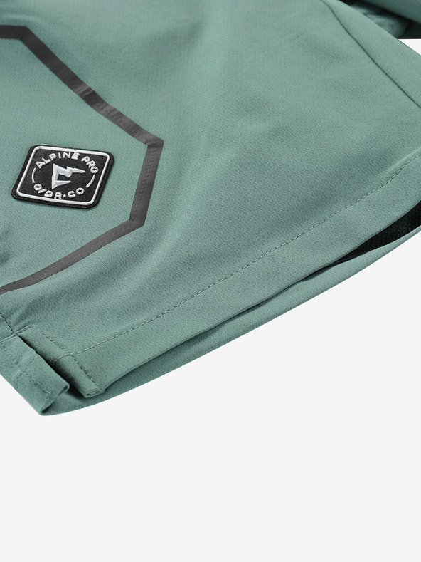 ALPINE PRO Дамски къси панталони за открито ALPINE PRO ZAMBA мирта