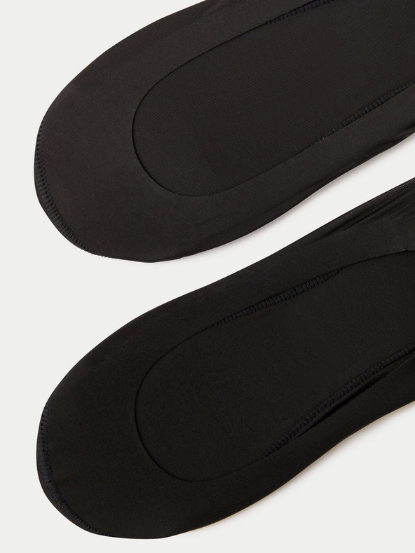 Marks & Spencer Комплект от три дамски чорапа в черно Marks & Spencer