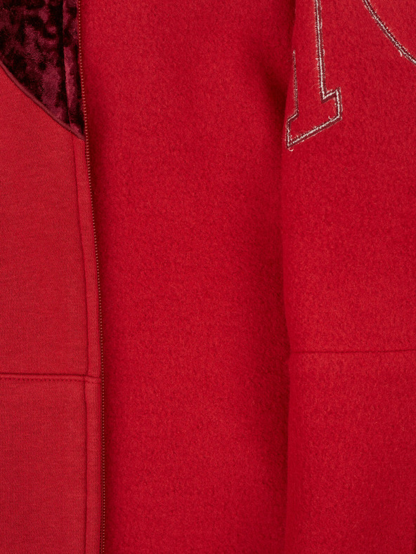 GAP Суитшърт с цип и лого на Gap