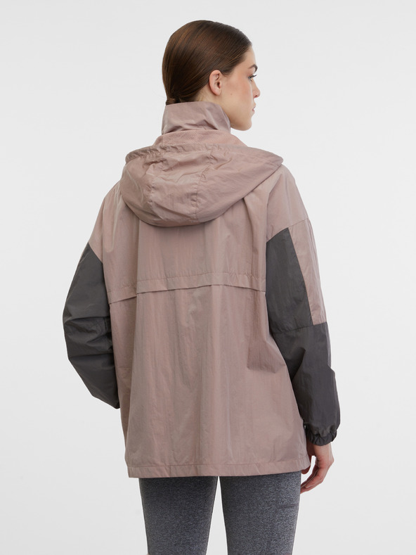 Orsay Светлорозово дамско спортно леко яке с качулка ORSAY