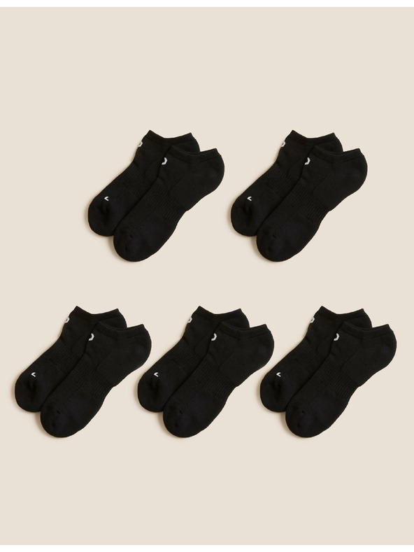 Marks & Spencer Trainer Liners™ Чорапи 5 чифта