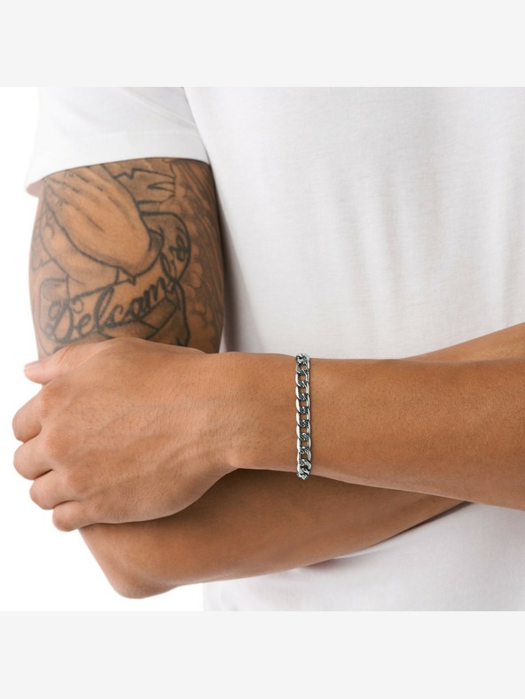 Diesel Мъжка стоманена гривна Diesel DX1338040