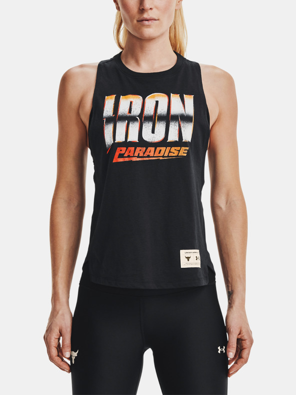 Under Armour Дамски потник Under Armour Prjct Rock Iron Tank