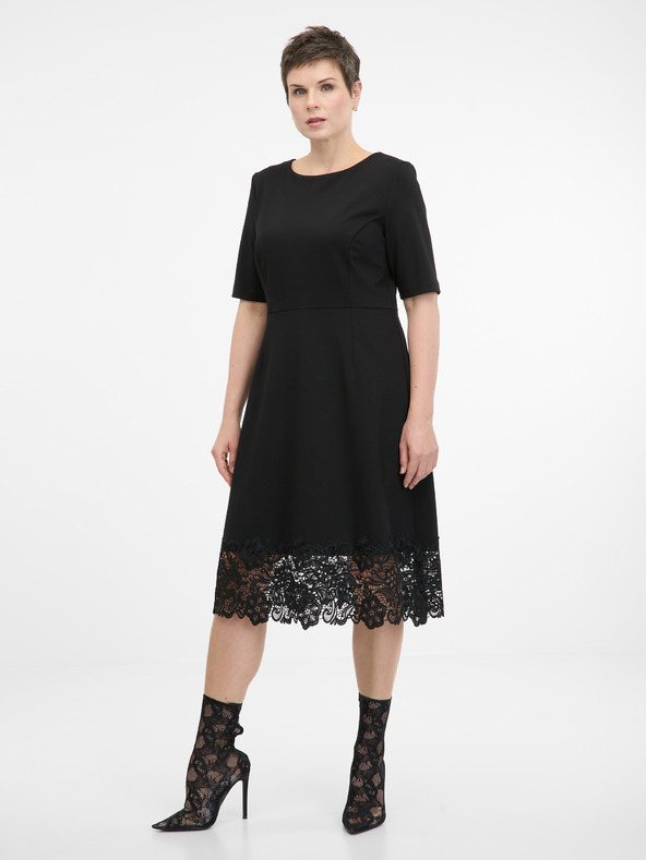 Orsay Черна дамска рокля ORSAY