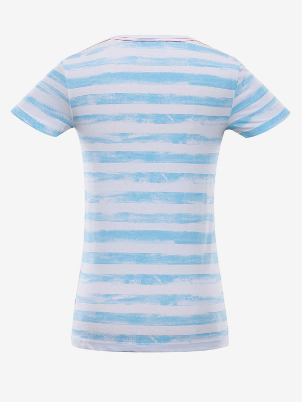 ALPINE PRO Дамска памучна тениска ALPINE PRO WATERA синя