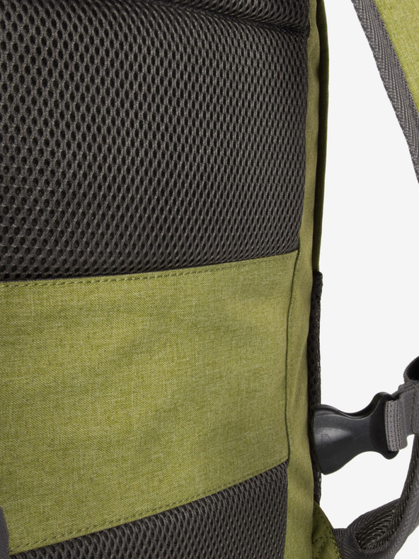 Travelite Зелена раница Travelite Basics Melange Green/grey