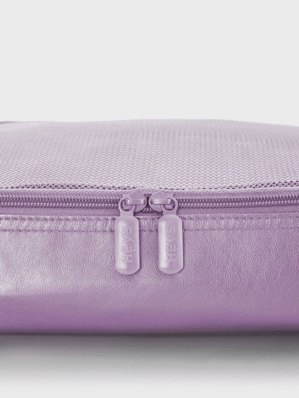 Heys Heys Metallic Packing Cube 5pc комплект от пет чанти за пътуване в светлолилаво