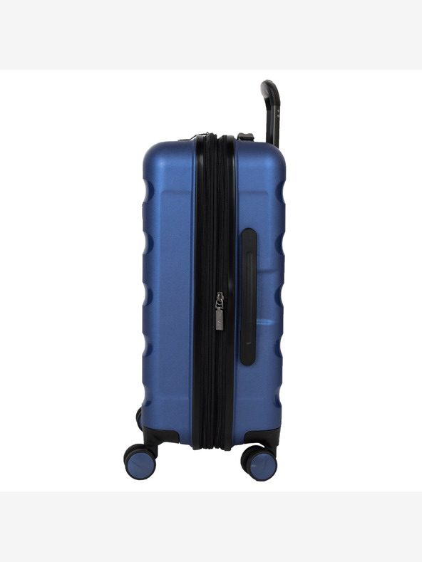 Heys Пътнически куфар Heys Metallix S Cobalt - син