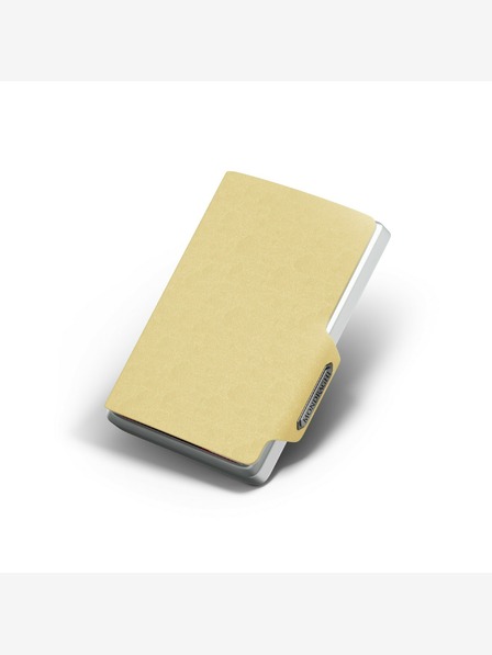 Mondraghi Златен кожен портфейл Mondraghi Saffiano