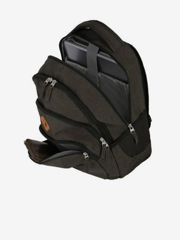 Travelite Тъмнокафява раница Travelite Basics Melange