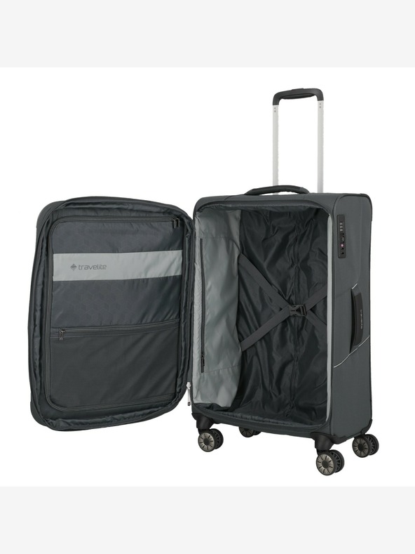 Travelite Travelite Skaii 4w Travel Duffle Set S,M,L - Grey