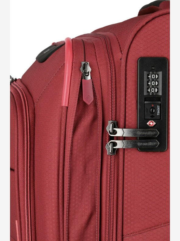 Travelite Travelite Skaii 4w S,M,L - червен