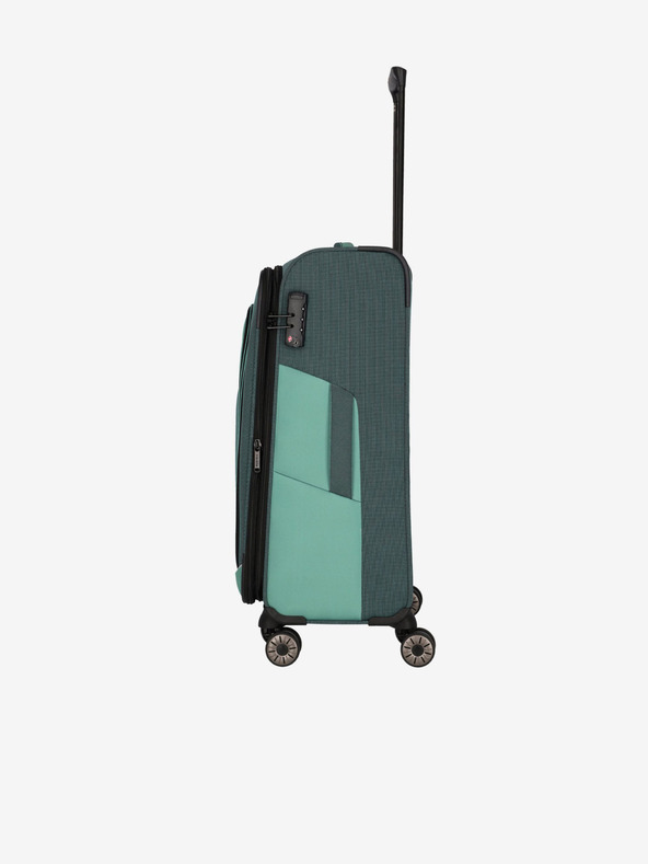 Travelite Зелен куфар Travelite Viia 4w M