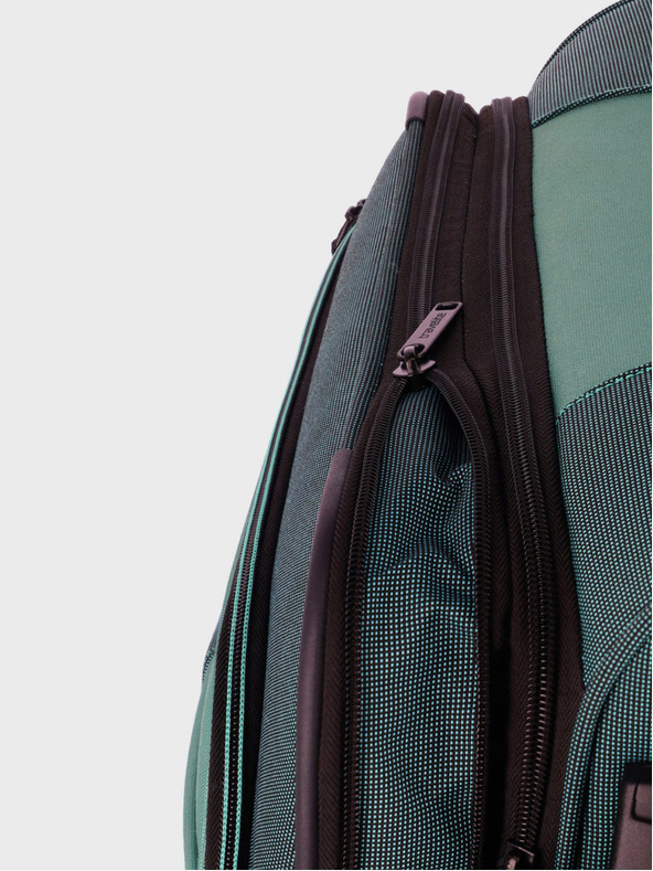 Travelite Зелен куфар Travelite Viia 4w M