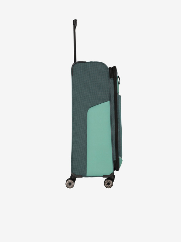 Travelite Зелен куфар Travelite Viia 4w L