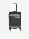 Travelite Тъмно сиво Travelite Viia 4w Travel Duffel M Anthracite